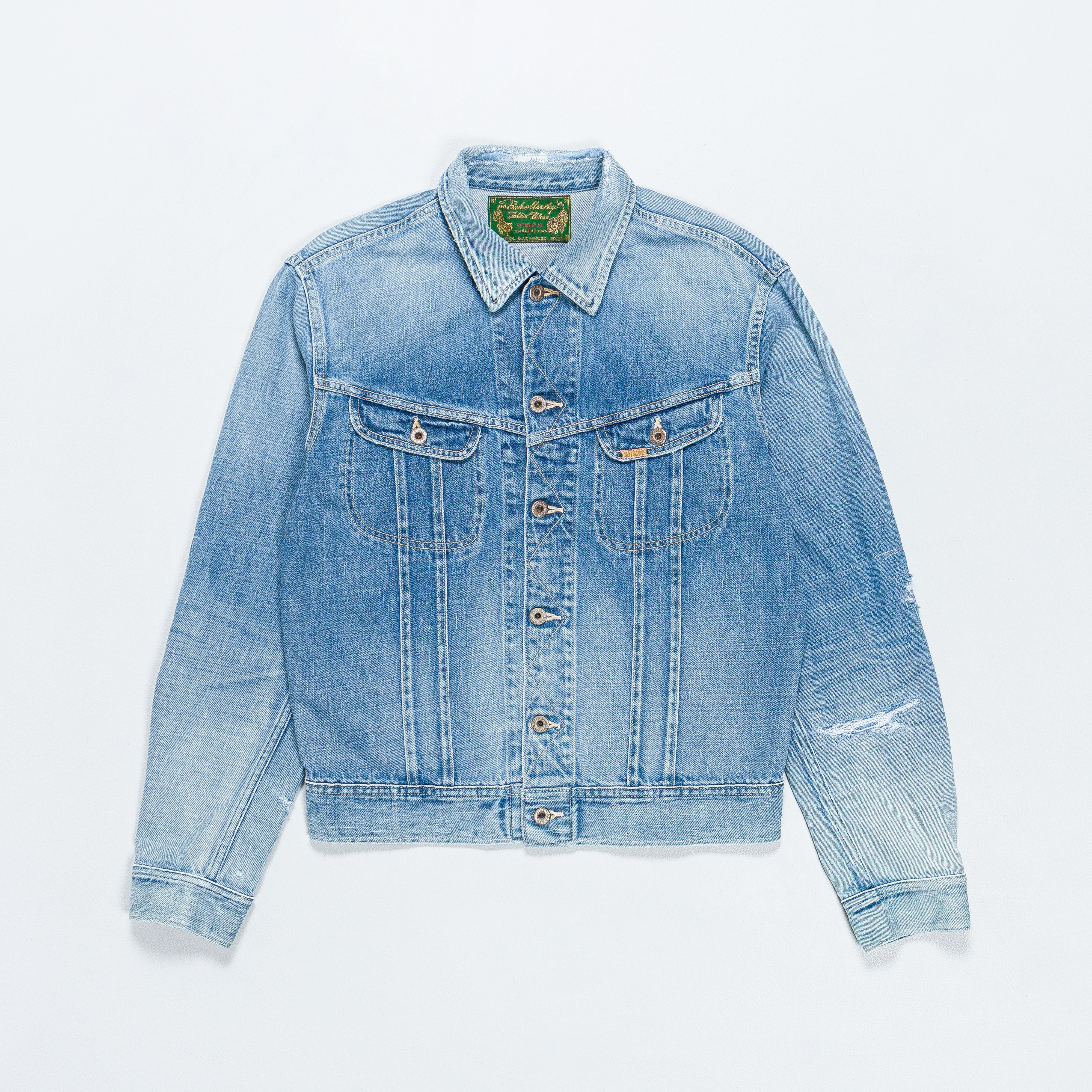 14oz Denim MARLEY UPRISING Jacket - Light