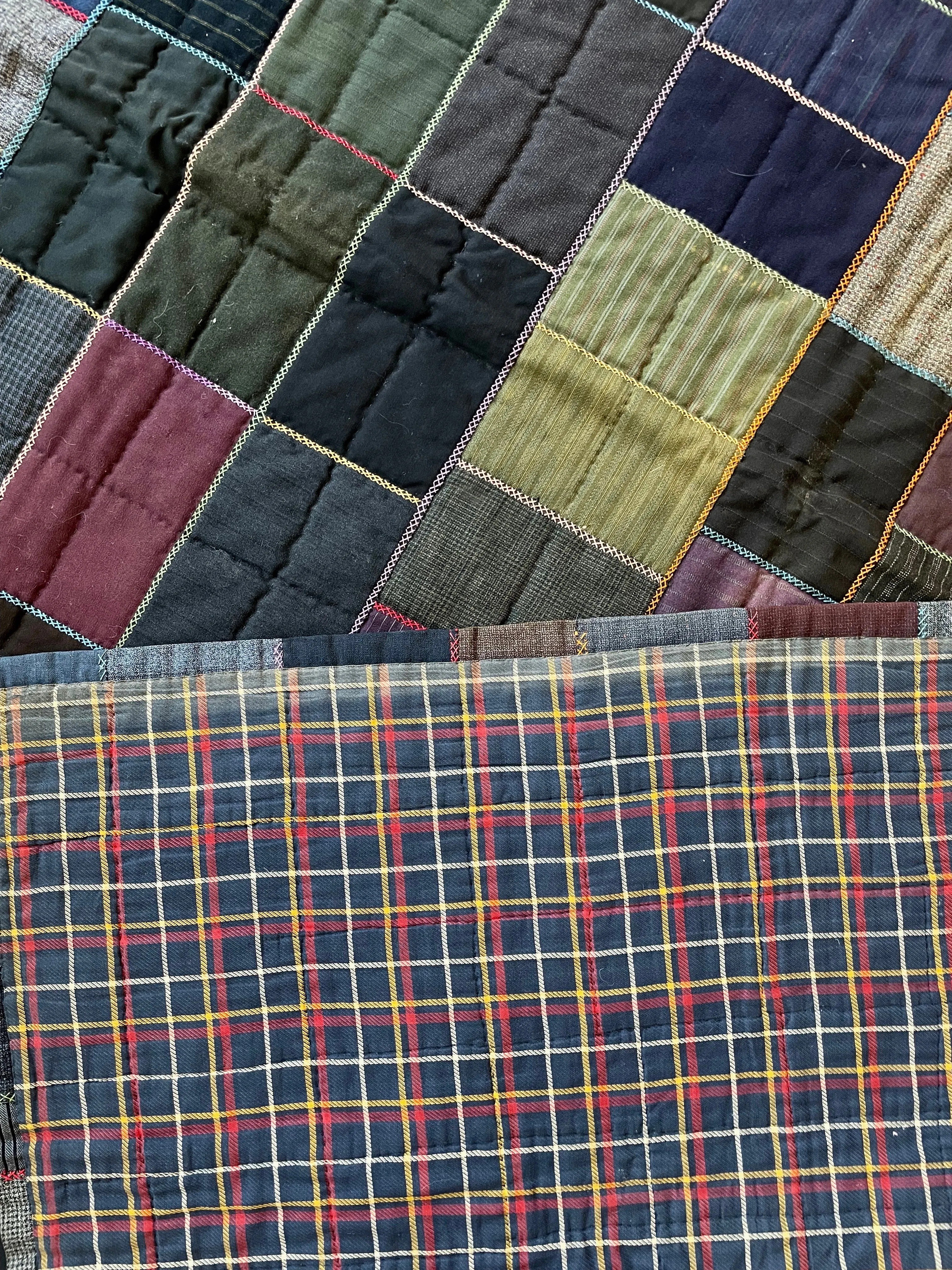 1920s Wool Trouser Quilt