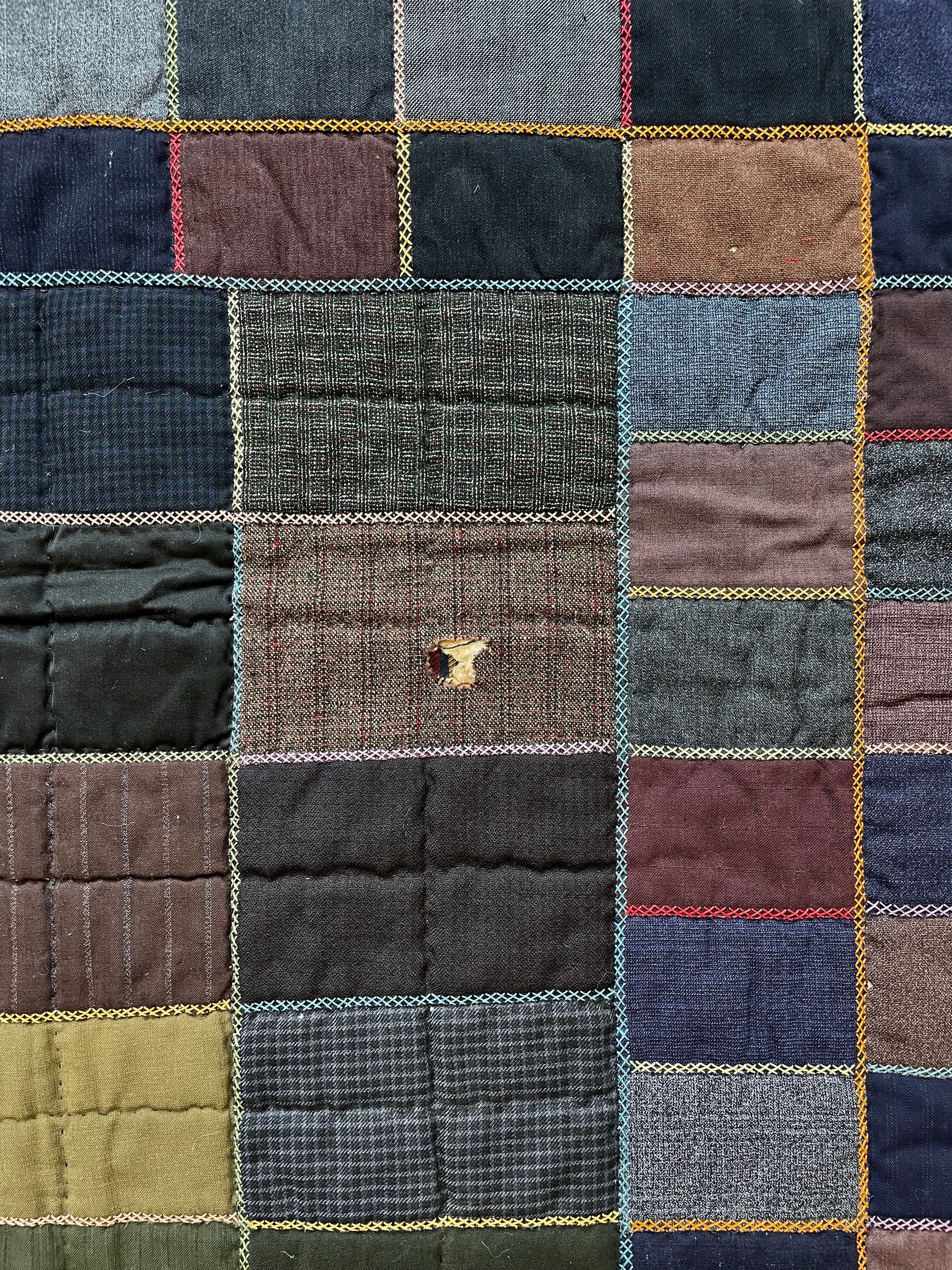 1920s Wool Trouser Quilt