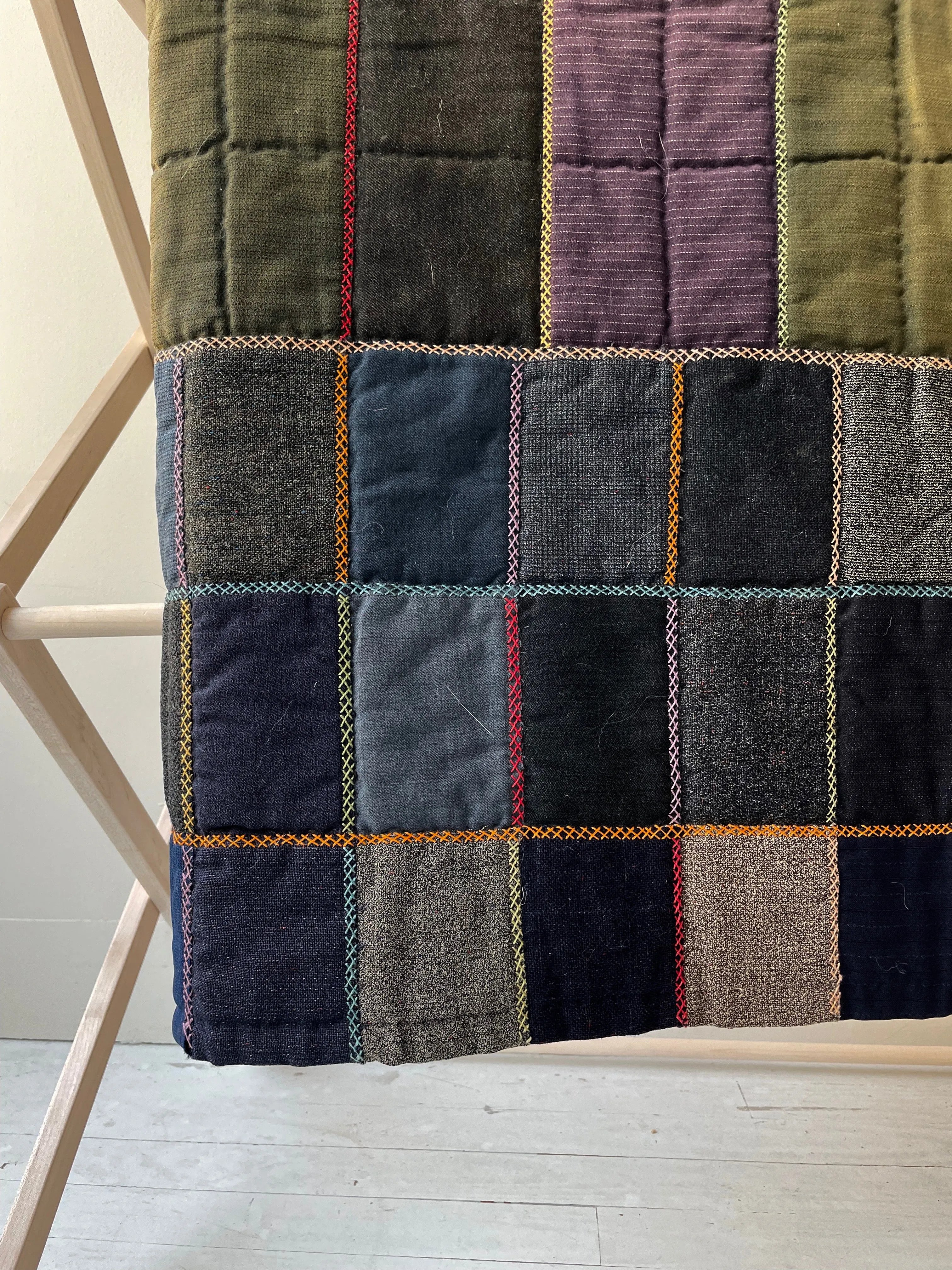 1920s Wool Trouser Quilt