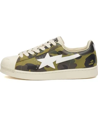 A Bathing Ape Men's Skull Sta 1St Camo Sneakers