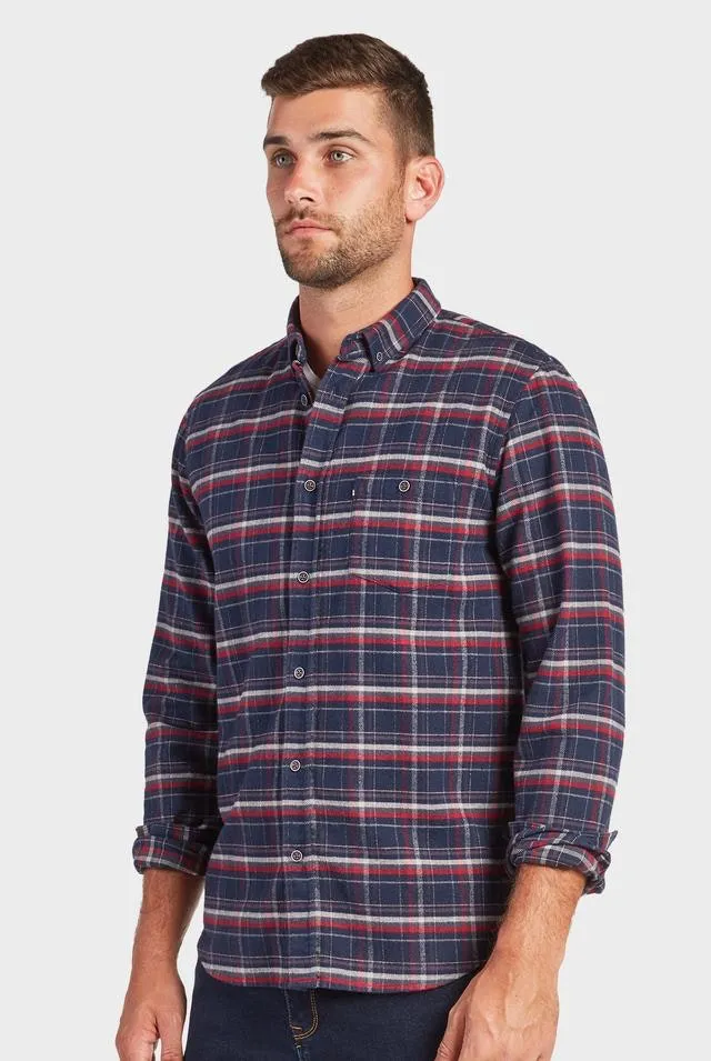 Academy Brand - Freedom Shirt in Navy Check