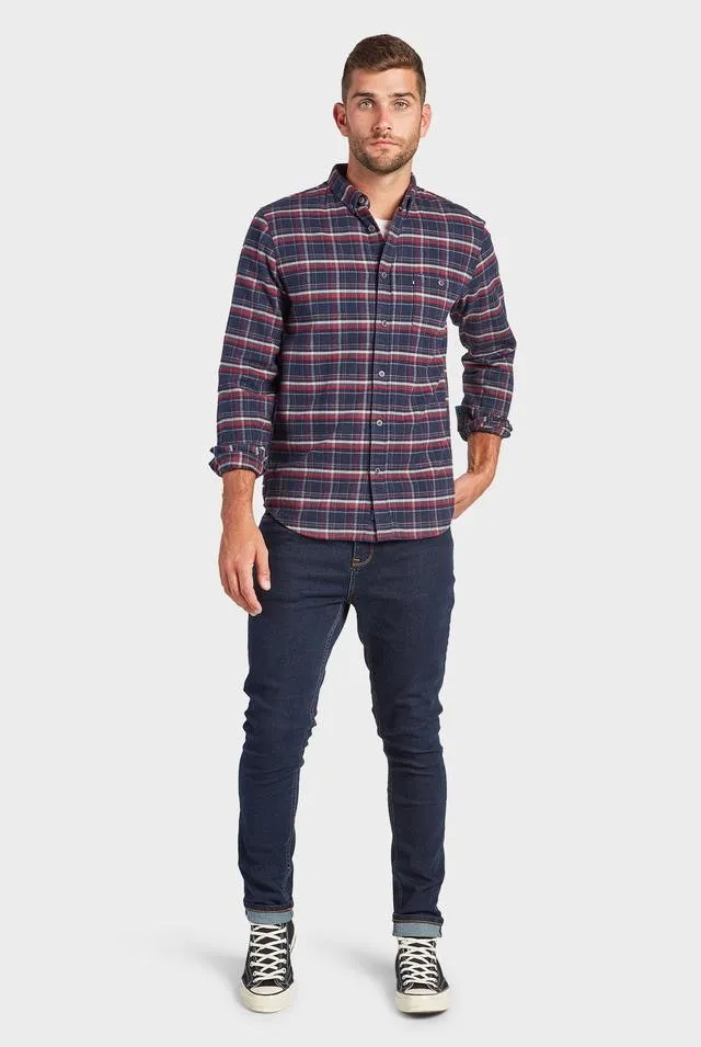 Academy Brand - Freedom Shirt in Navy Check