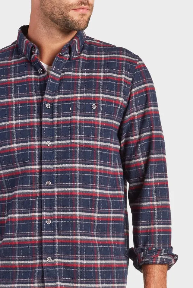 Academy Brand - Freedom Shirt in Navy Check