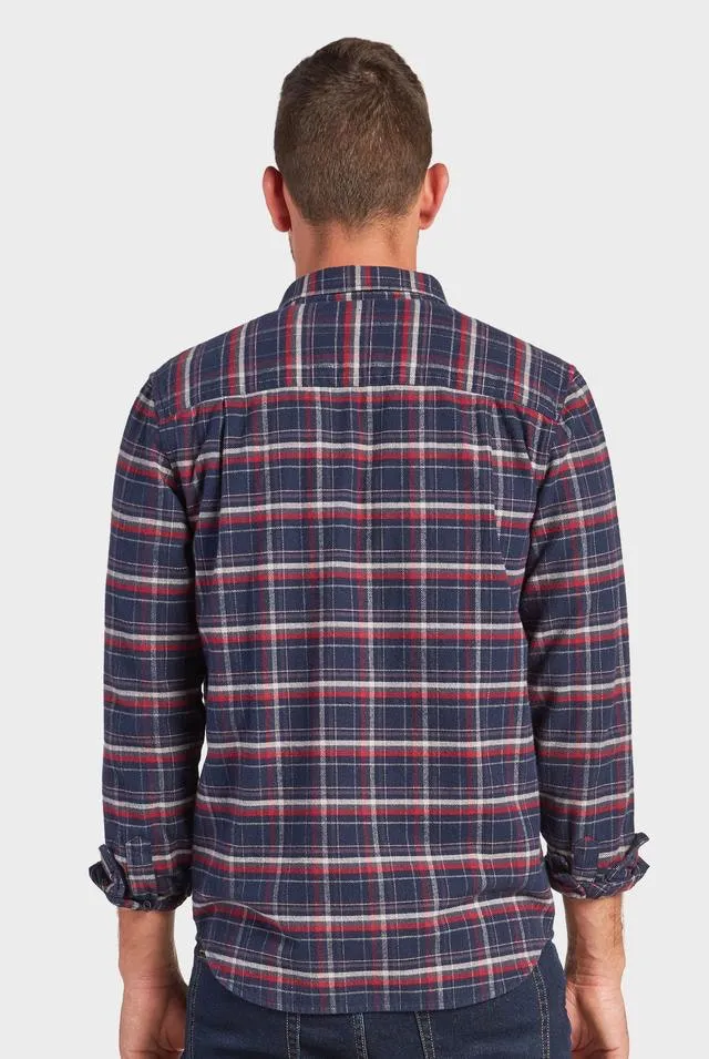 Academy Brand - Freedom Shirt in Navy Check