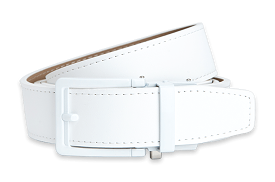 Ace White, 1 3/8 Strap, Golf Belt