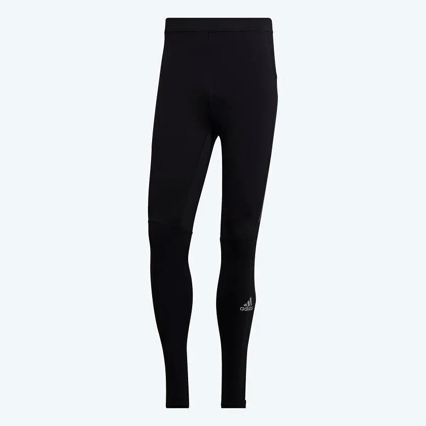 adidas Own The Run Warm Mens Running Tights Compression Pants Fitness Leggings