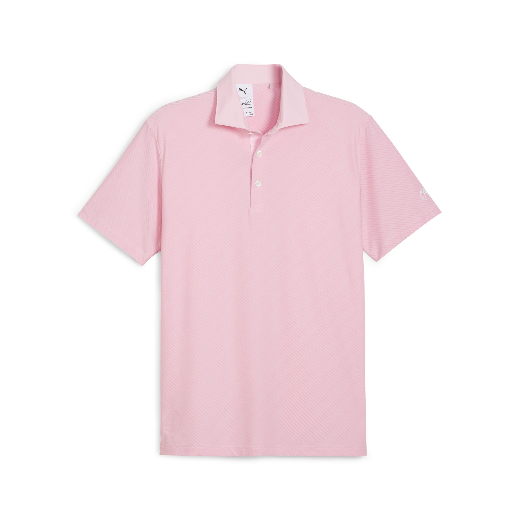 AP Jacquard Stripe Golf Polo