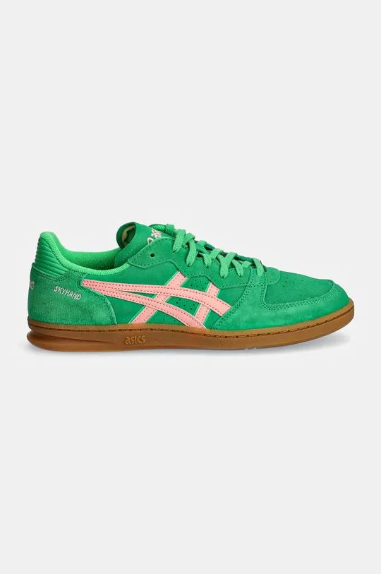 Asics suede sneakers SKYHAND OG green color 1203A452.300