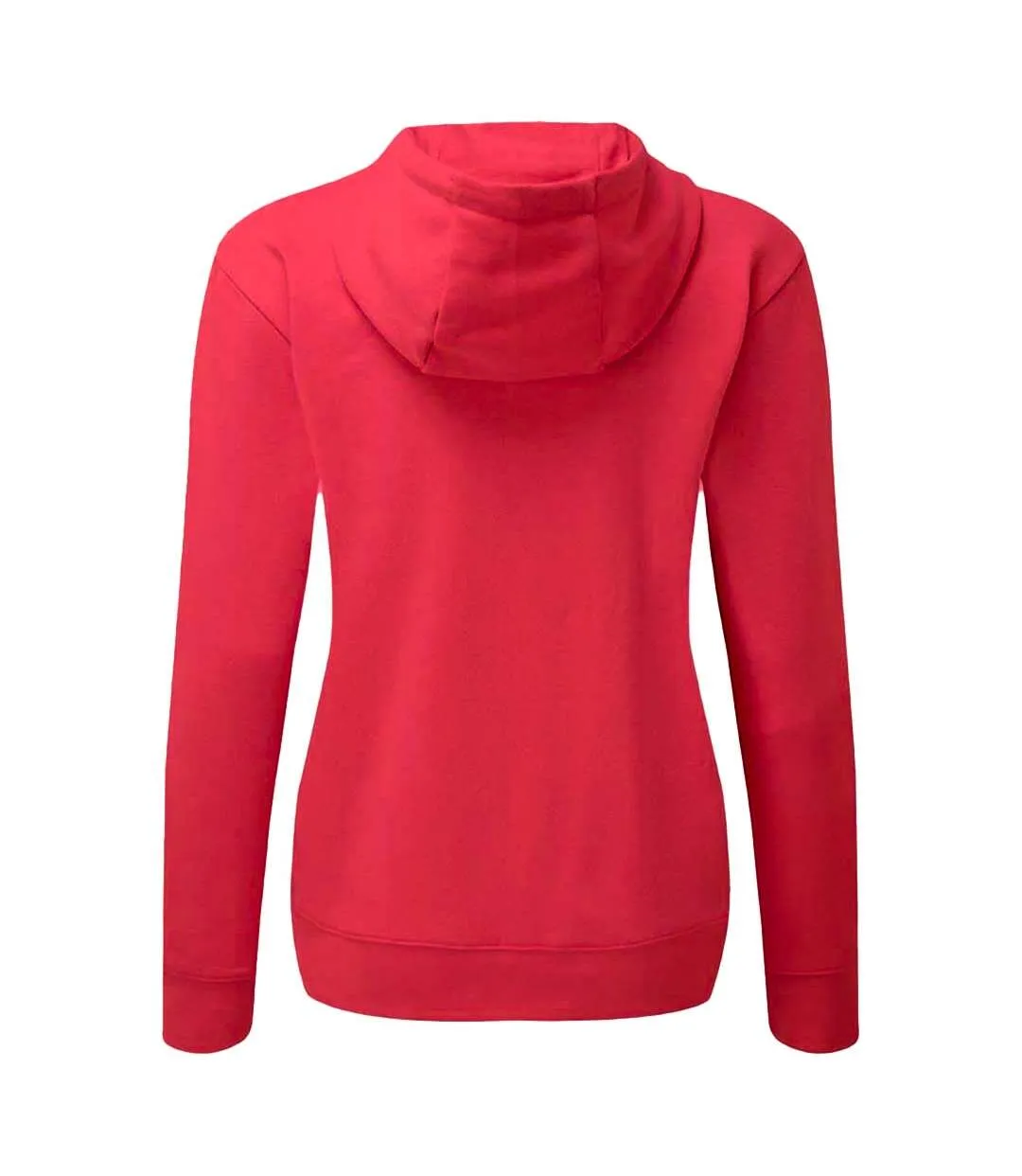 Asquith & Fox Womens Zip-Through Organic Hoodie (Cherry Red) - UTRW7147