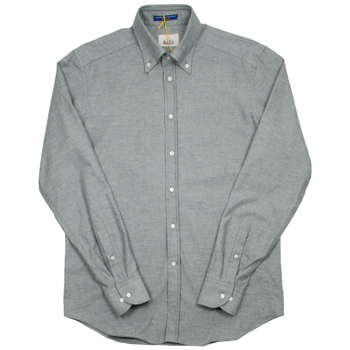 BD Baggies - Bradford BD Shirt - Flannel Light Grey