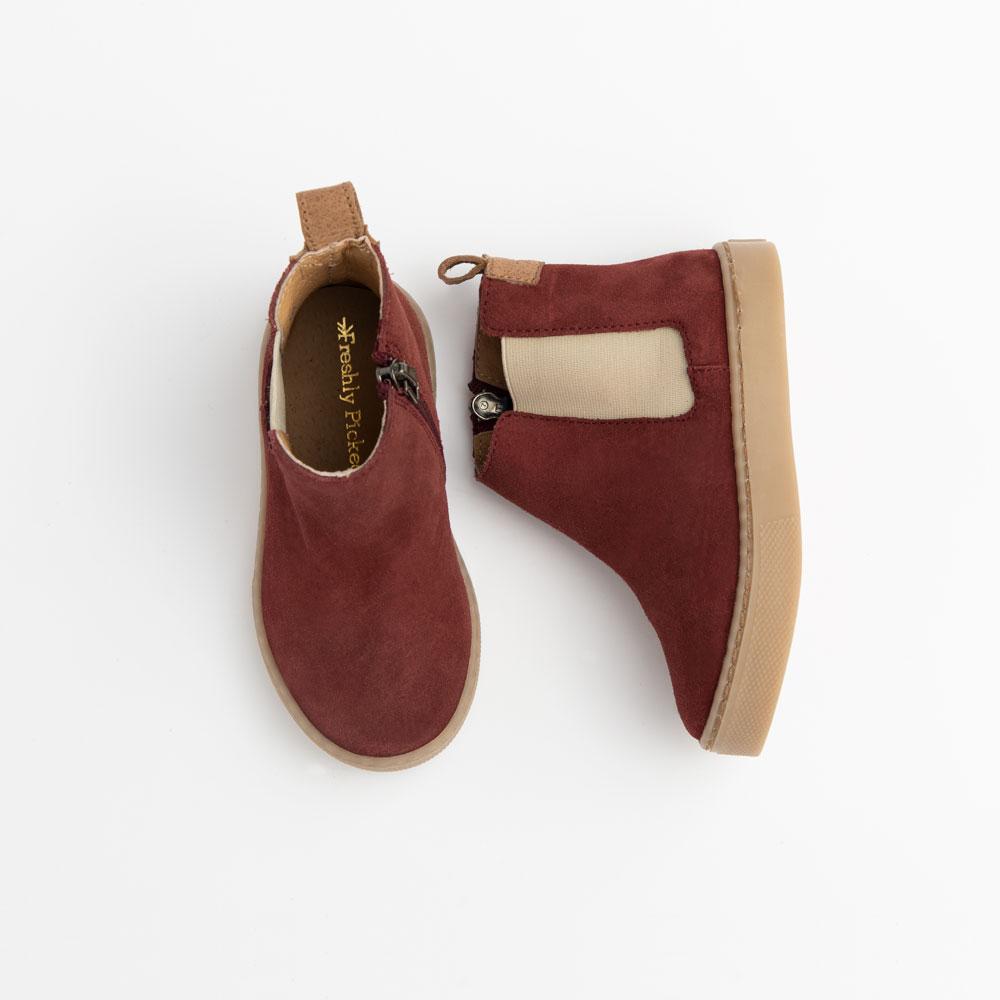 Burgundy Chelsea Boot Sneaker