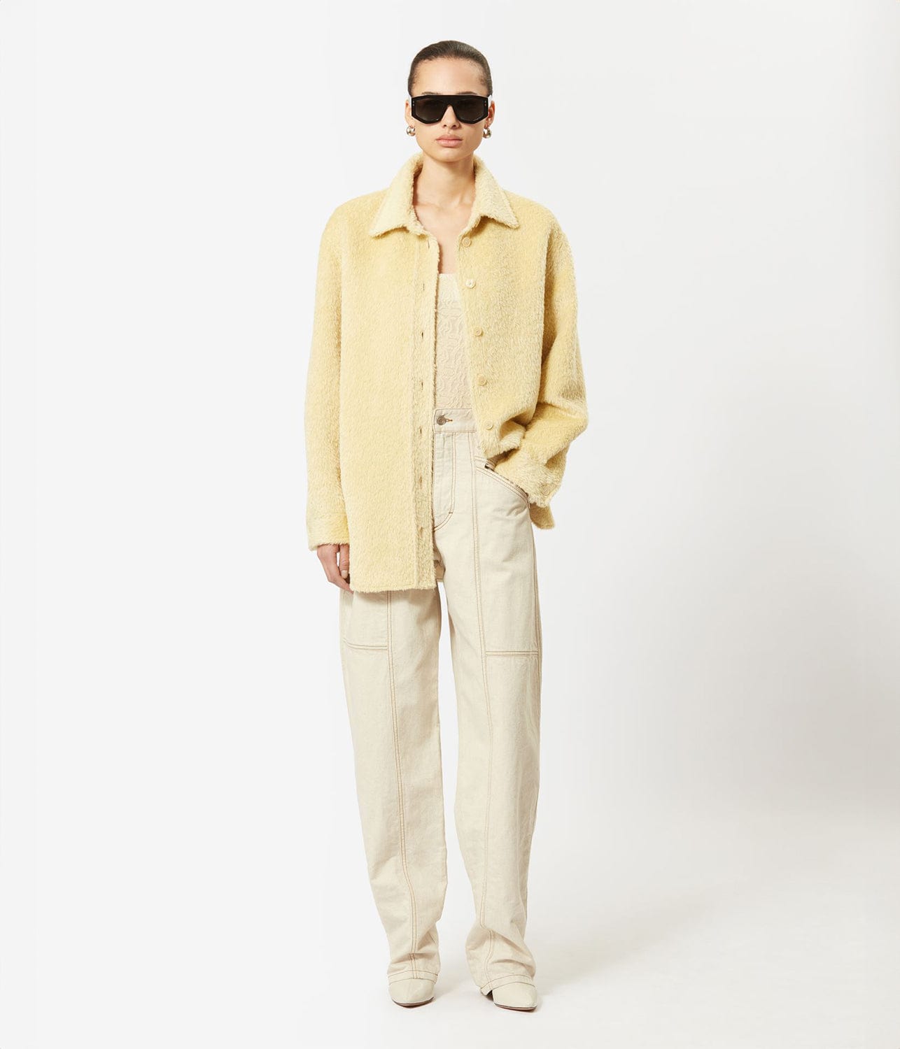 CELIANE JACKET- LIGHT YELLOW