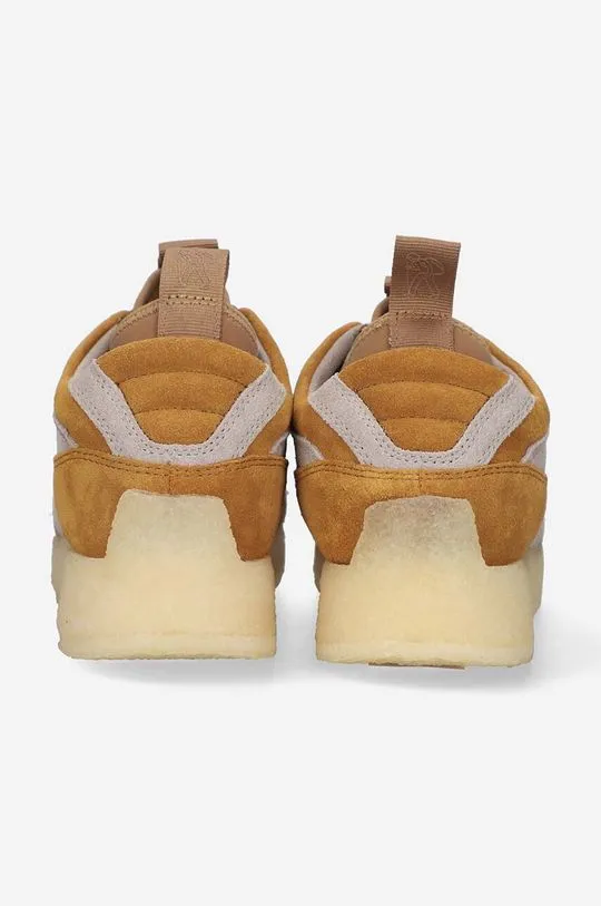 Clarks suede sneakers x Ronnie Fieg Breacon brown color 26170065