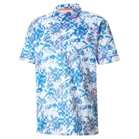 Cobra Puma Tech Pique Botanical Golf Polo