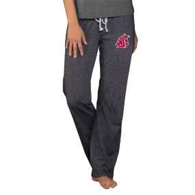 Concepts Sport  Washington State Cougars Women's Charcoal Quest Knit Lightweight Pants