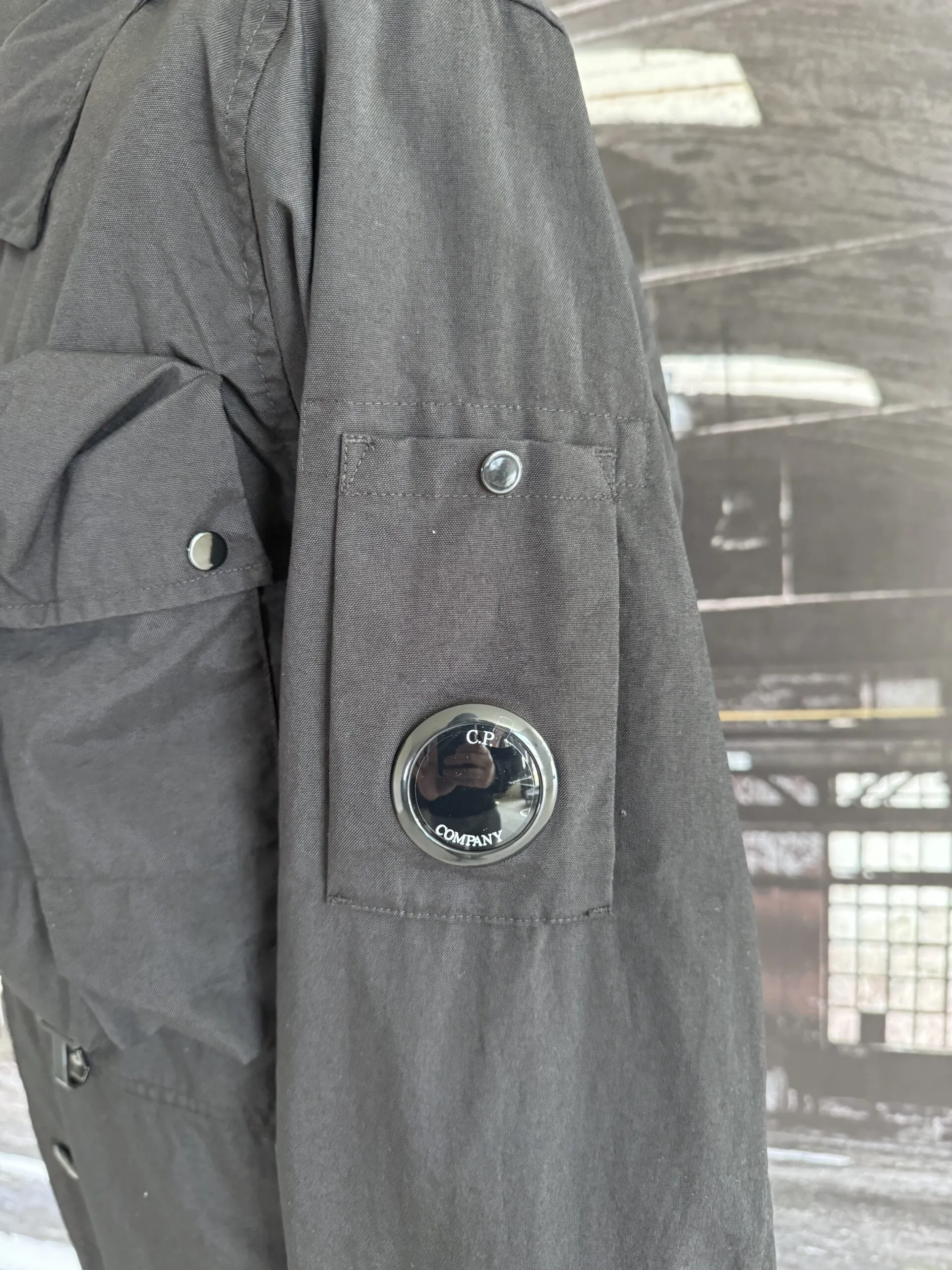 C.P. COMPANY TAYLON P LENS OVERSHIRT