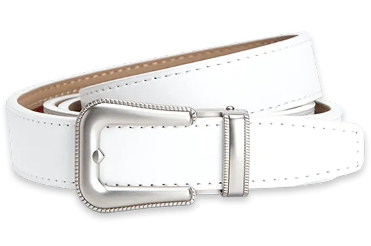 Dakota White, 1 Strap, Dress Belt