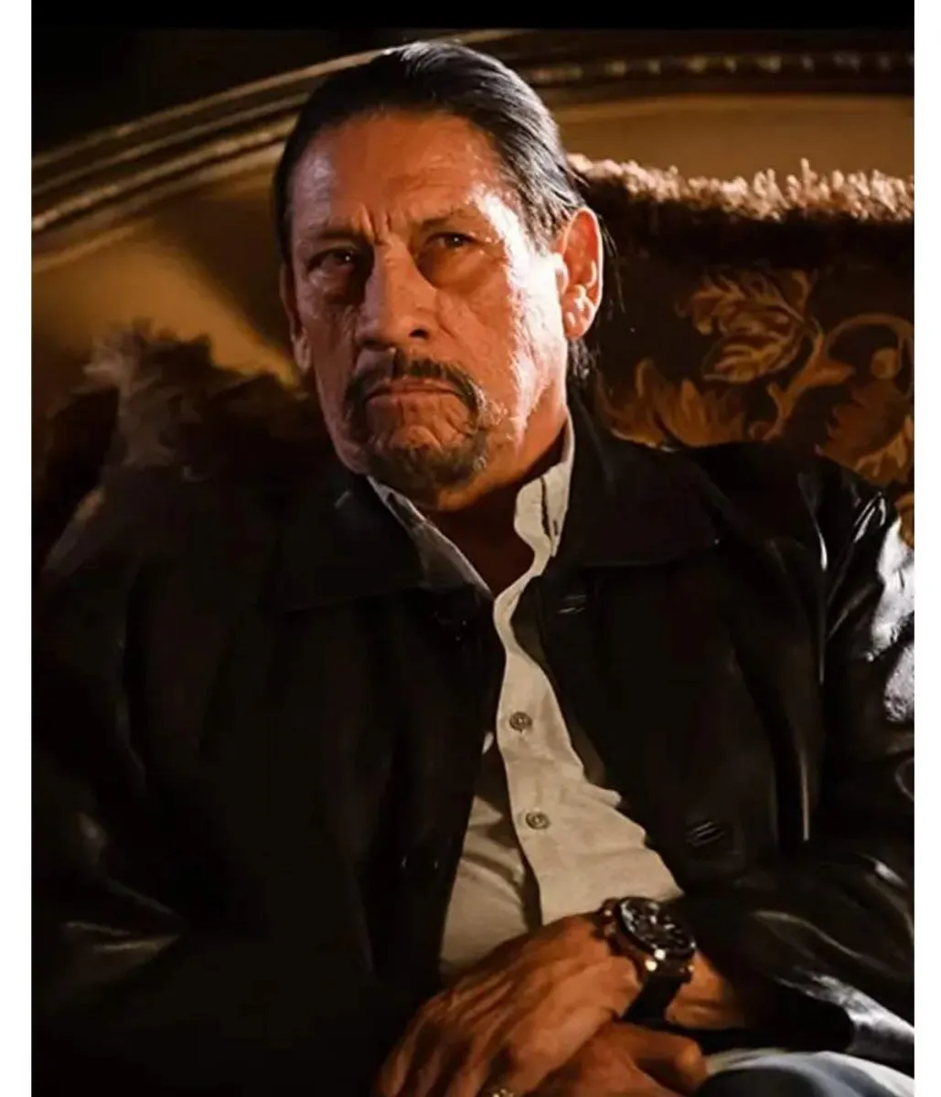 Danny Trejo American Sicario Black Coat