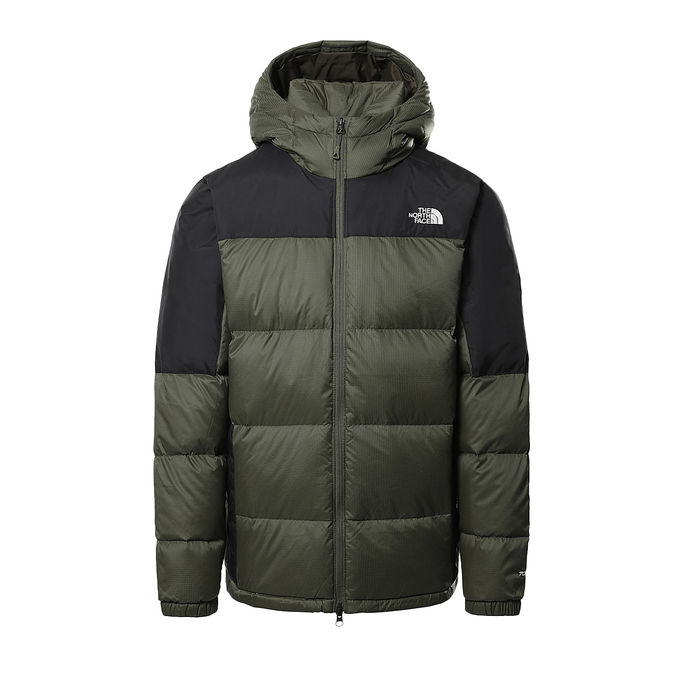 DIABLO DOWN JACKET WITH HOOD Man Thyme Black