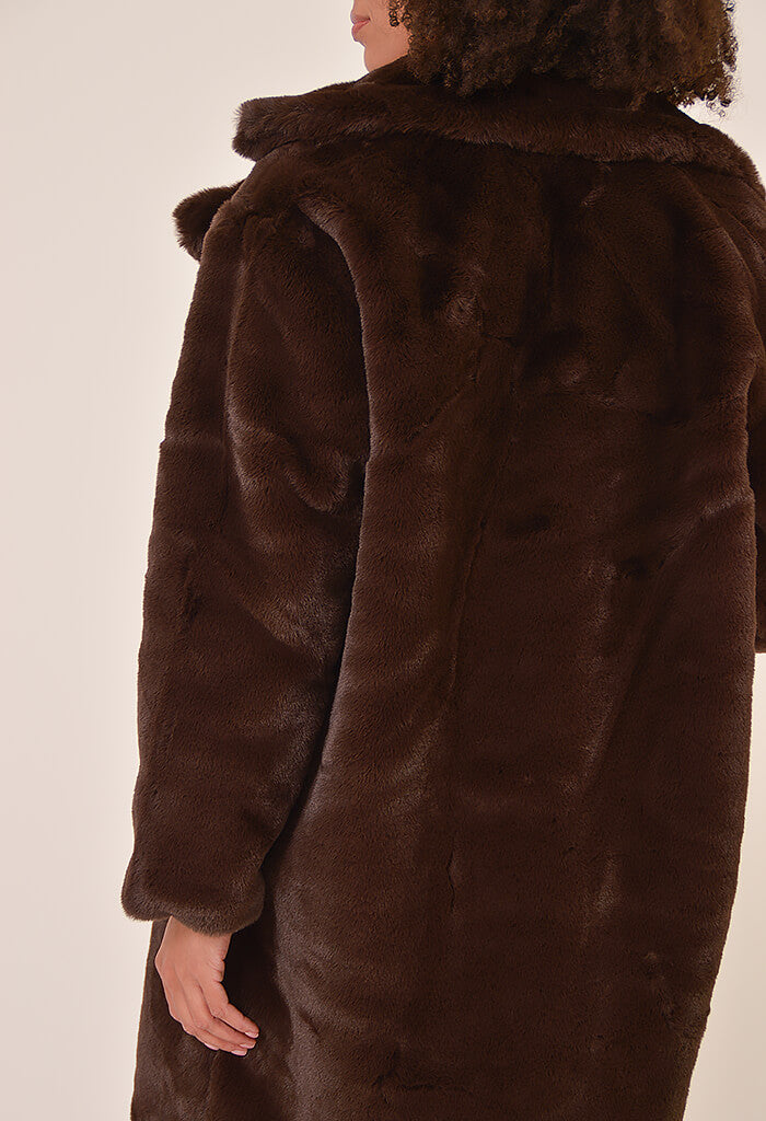 Emery Coat-Dark Brown