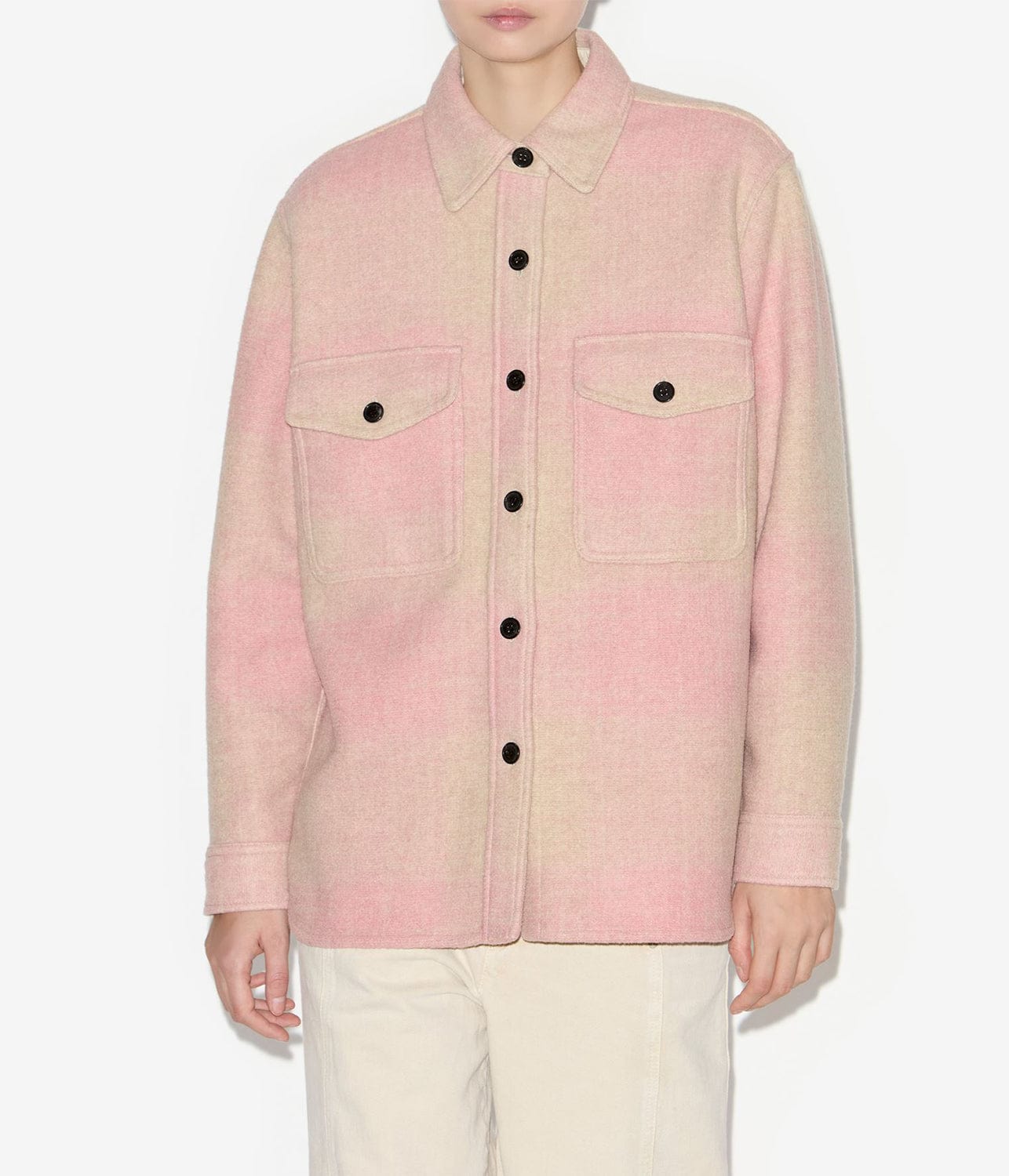 FAXON COAT- LIGHT PINK