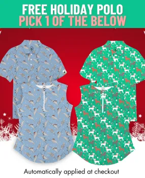 FREE Holiday Polo with Purchase