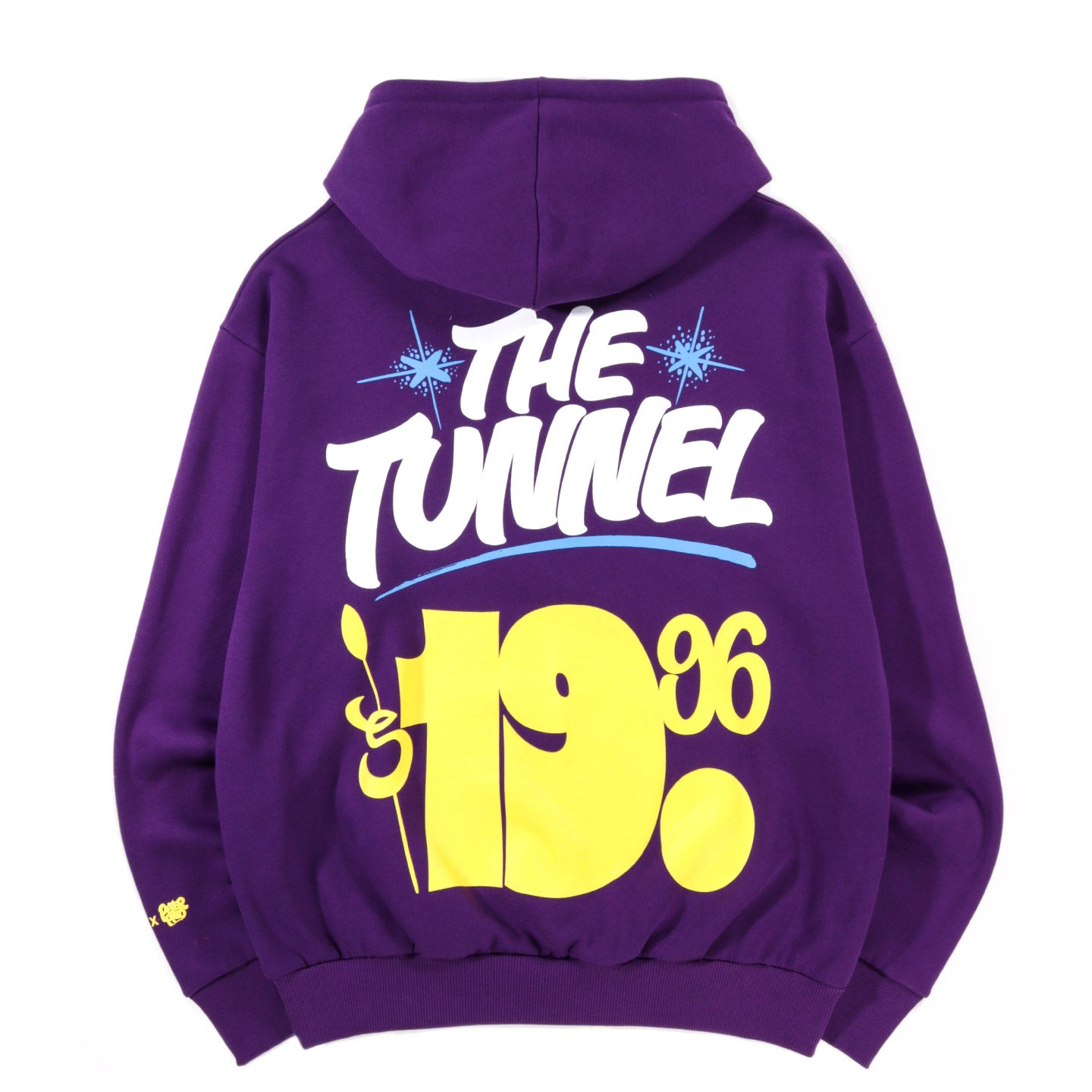 HONEY FUCKING DIJON PETER PAID 'THE TUNNEL' HOODIE DARK PURPLE