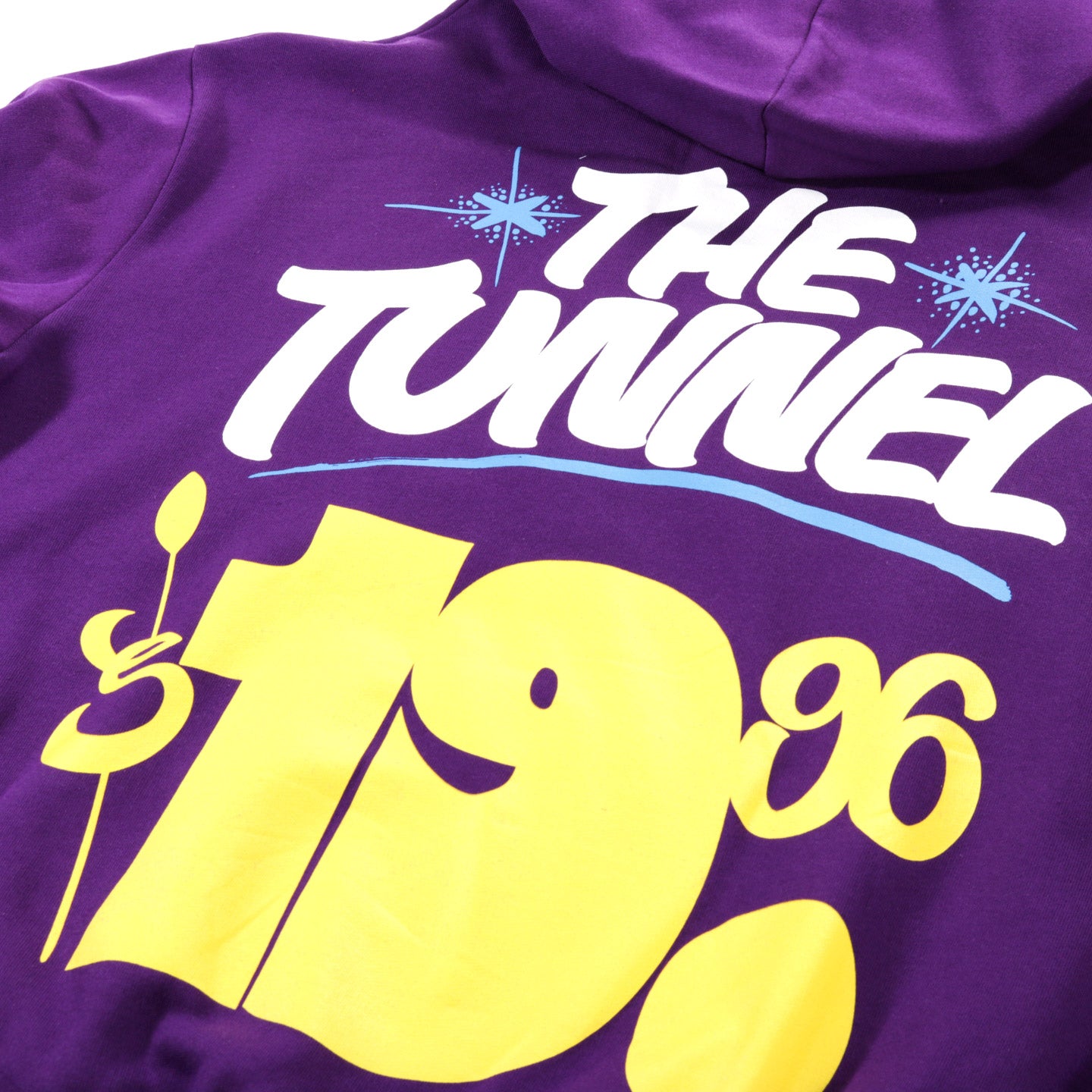 HONEY FUCKING DIJON PETER PAID 'THE TUNNEL' HOODIE DARK PURPLE