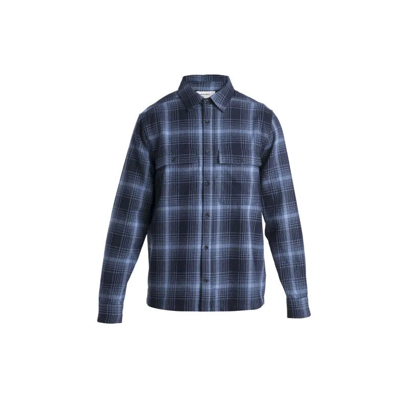 icebreaker  Dawnder LS Flannel Shirt Plaid - Camicia - Uomo