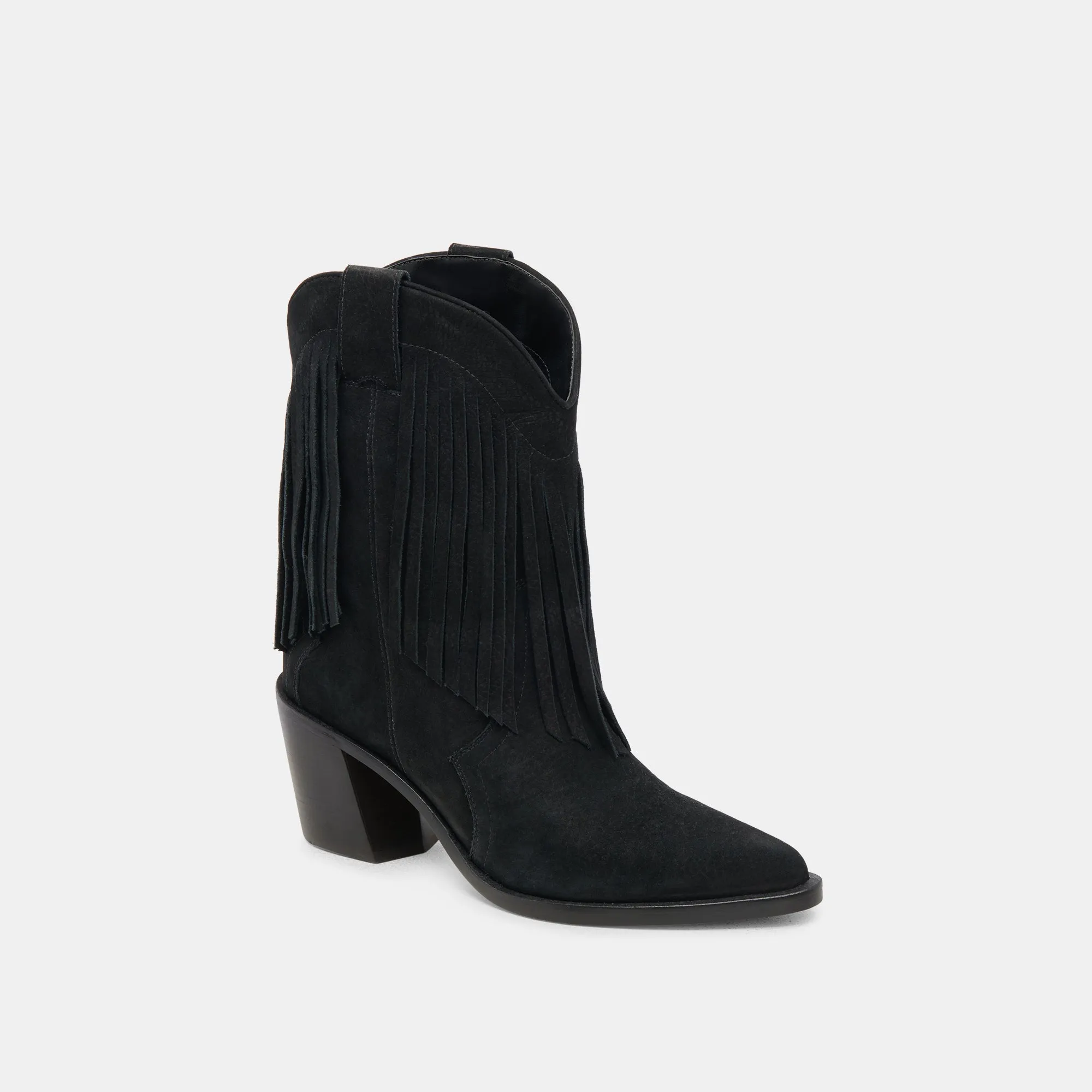 KAYLIE BOOTS BLACK NUBUCK