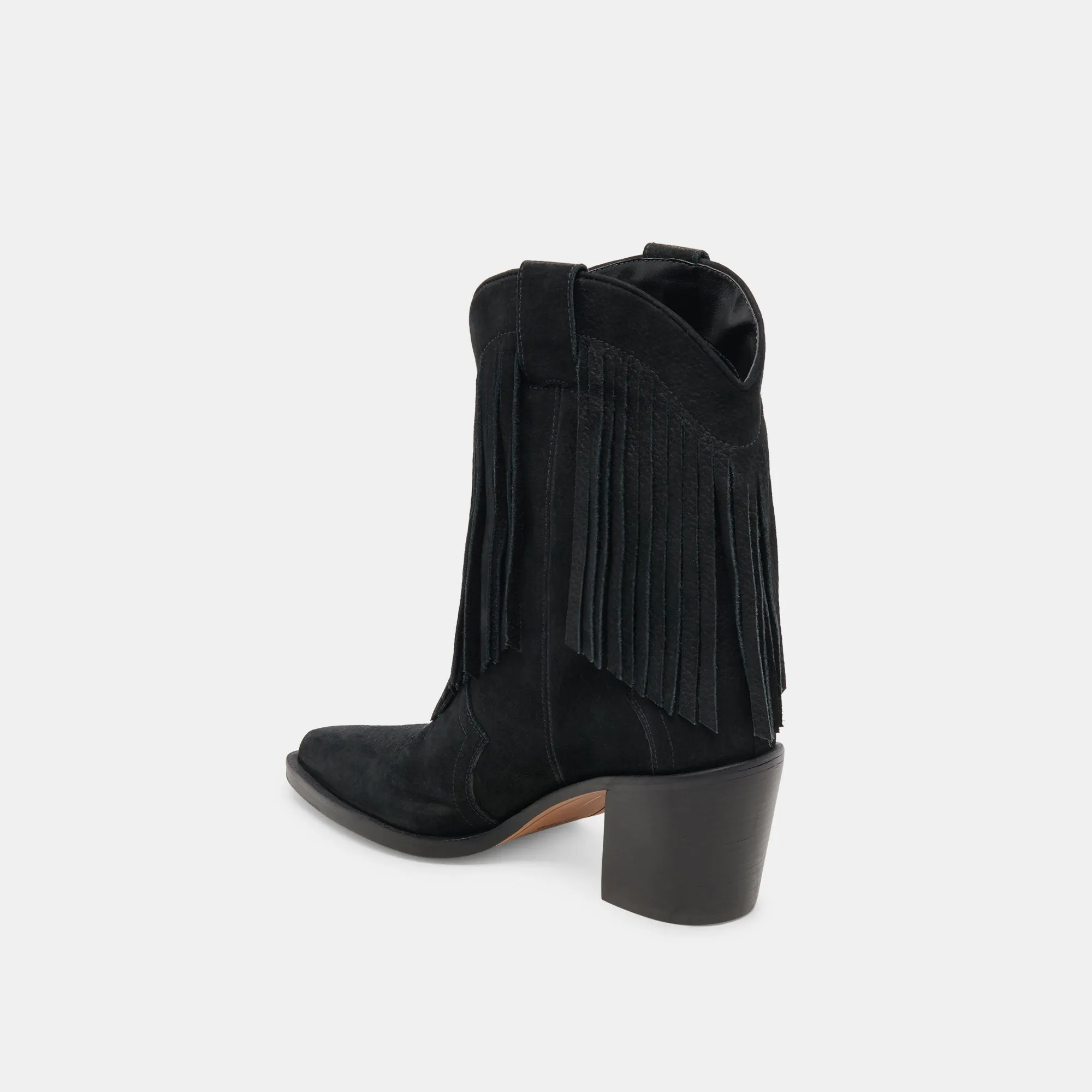 KAYLIE BOOTS BLACK NUBUCK