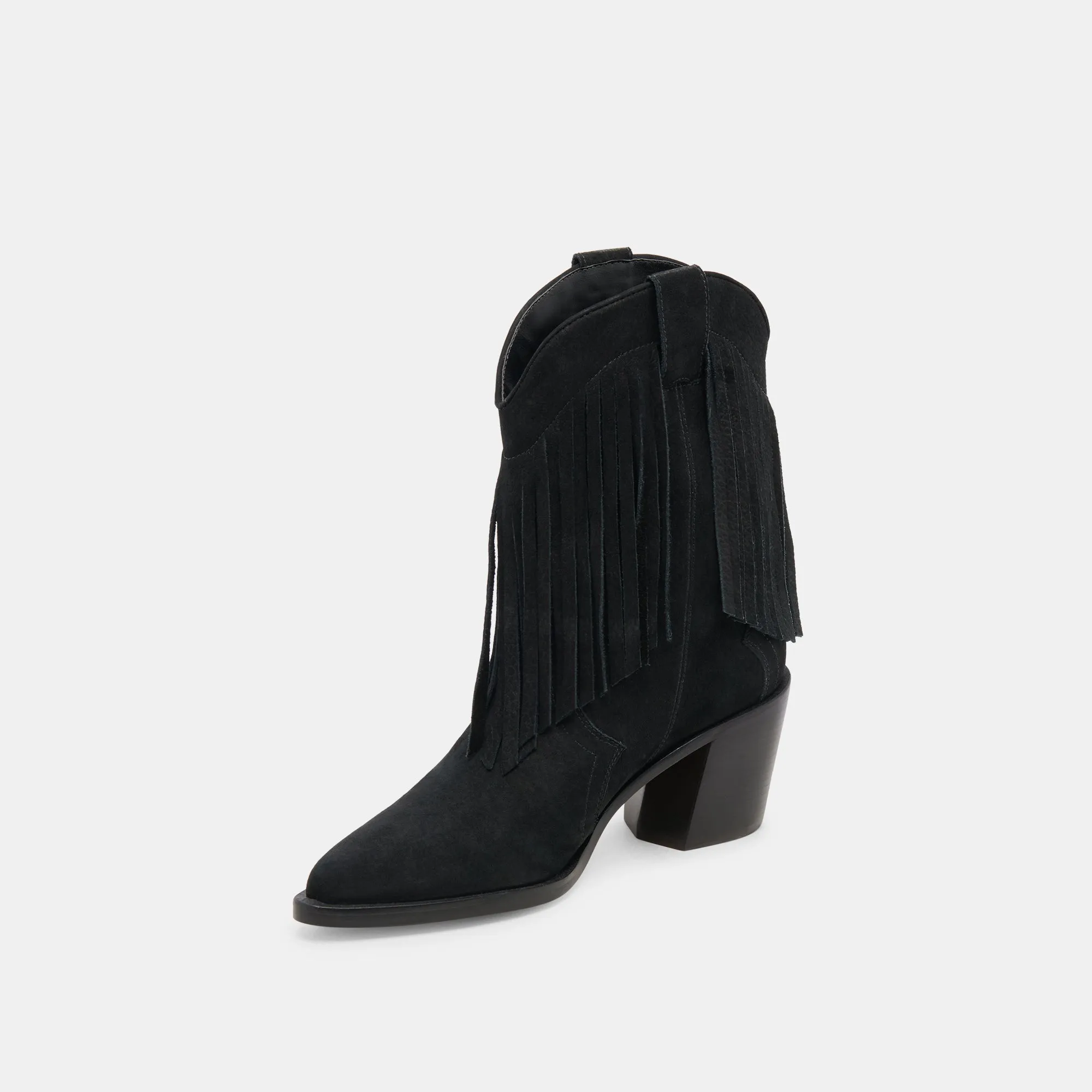 KAYLIE BOOTS BLACK NUBUCK