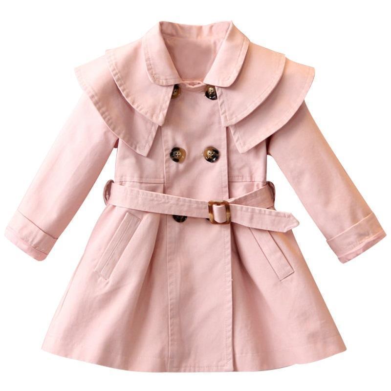 Kids Trench Coat Children Fashion Jacket