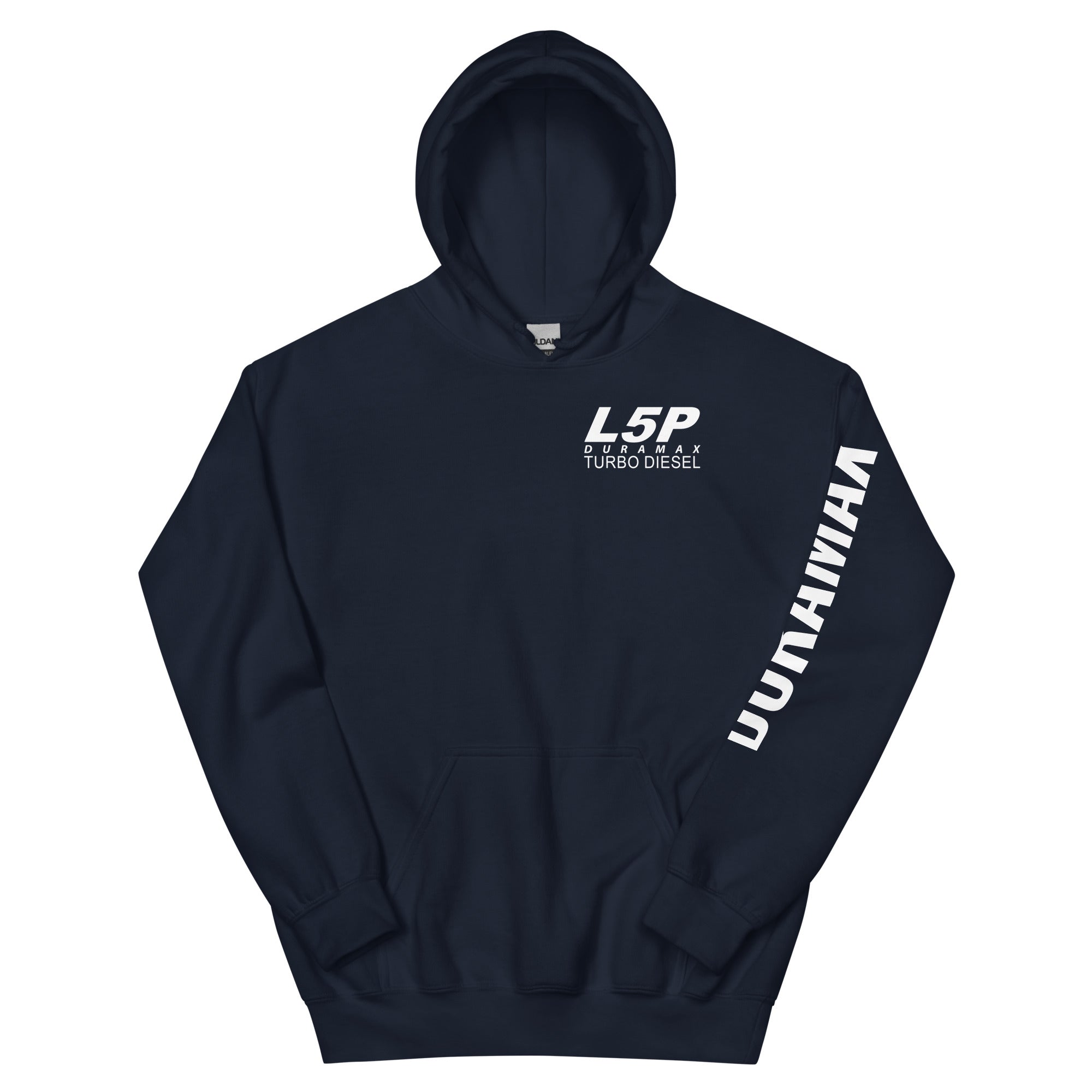 L5P Duramax Hoodie Pullover Sweatshirt With Sleeve Print