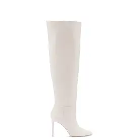 Larroudé x Jennifer Fisher Boot In Bone Leather