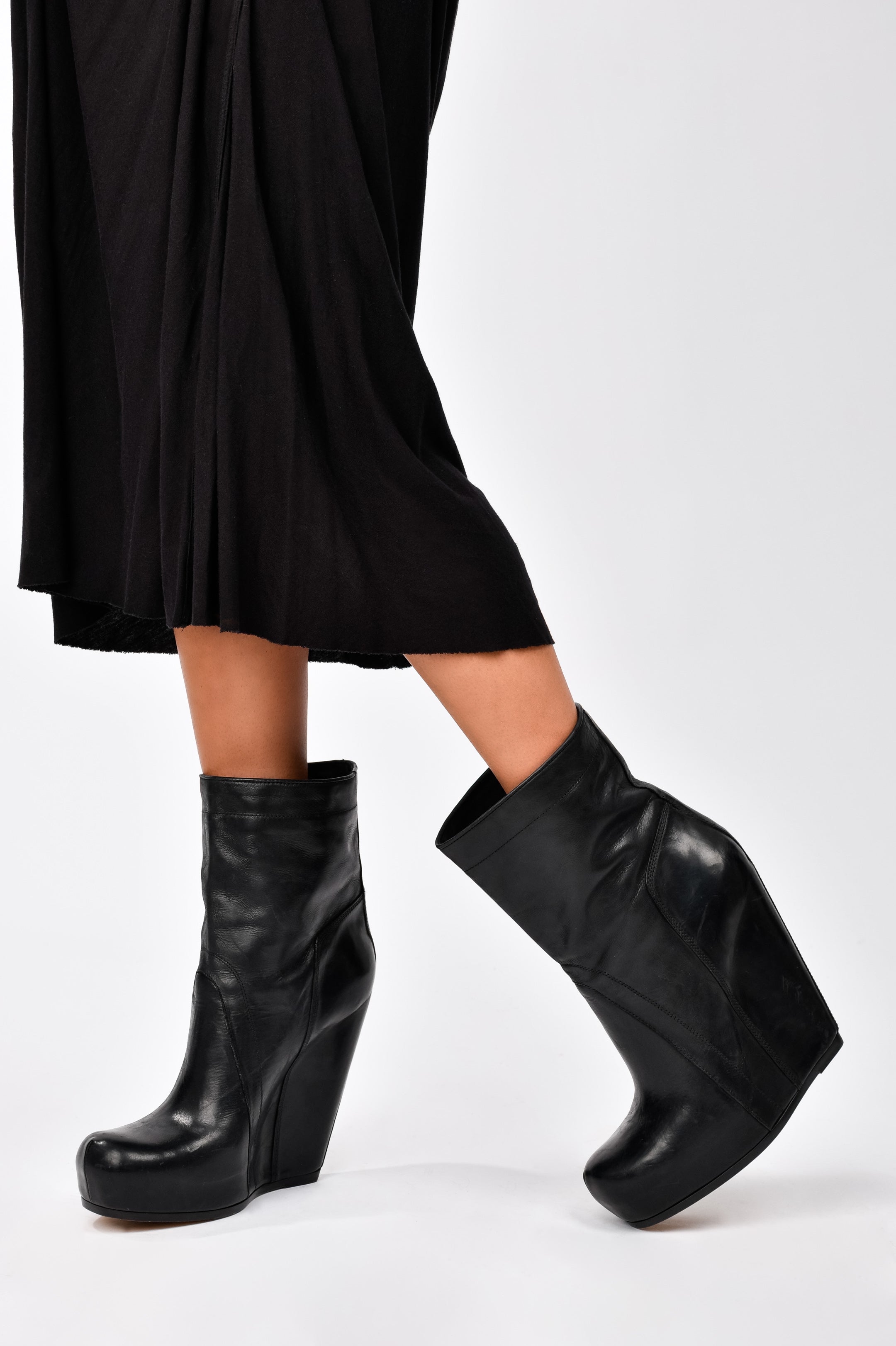 Leather Ankle Boots - '10s