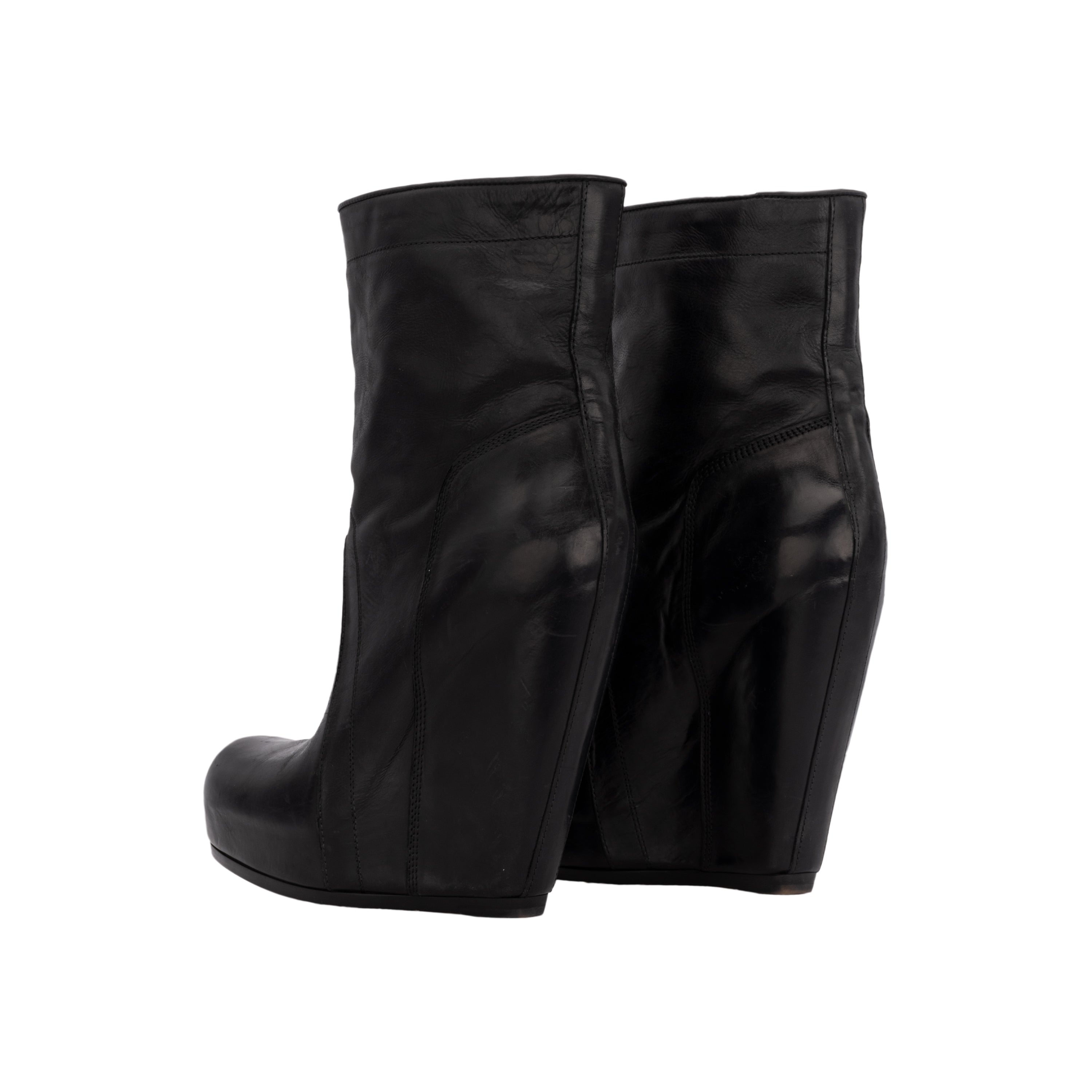 Leather Ankle Boots - '10s