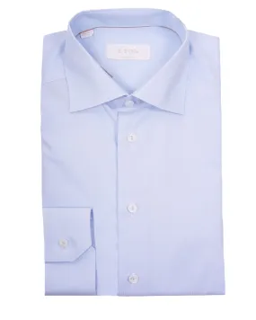 Light Blue Tonal Striped Dress Shirts