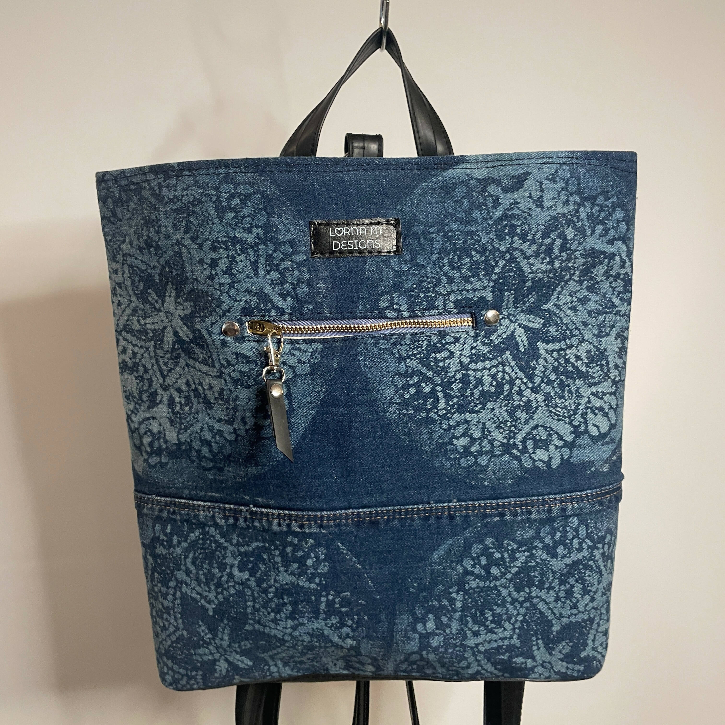 Lorna M Designs - Totes, purses & backpacks--upcycled