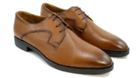 LOUIE DEERSKIN OXFORD - WHISKEY