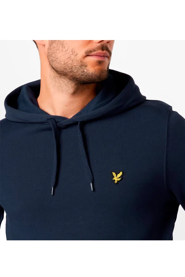 Lyle & Scott Logo Hoodie Navy