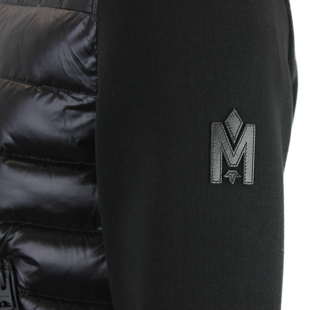 Mackage - Collin Quilted Front Bomber Jacket in Black