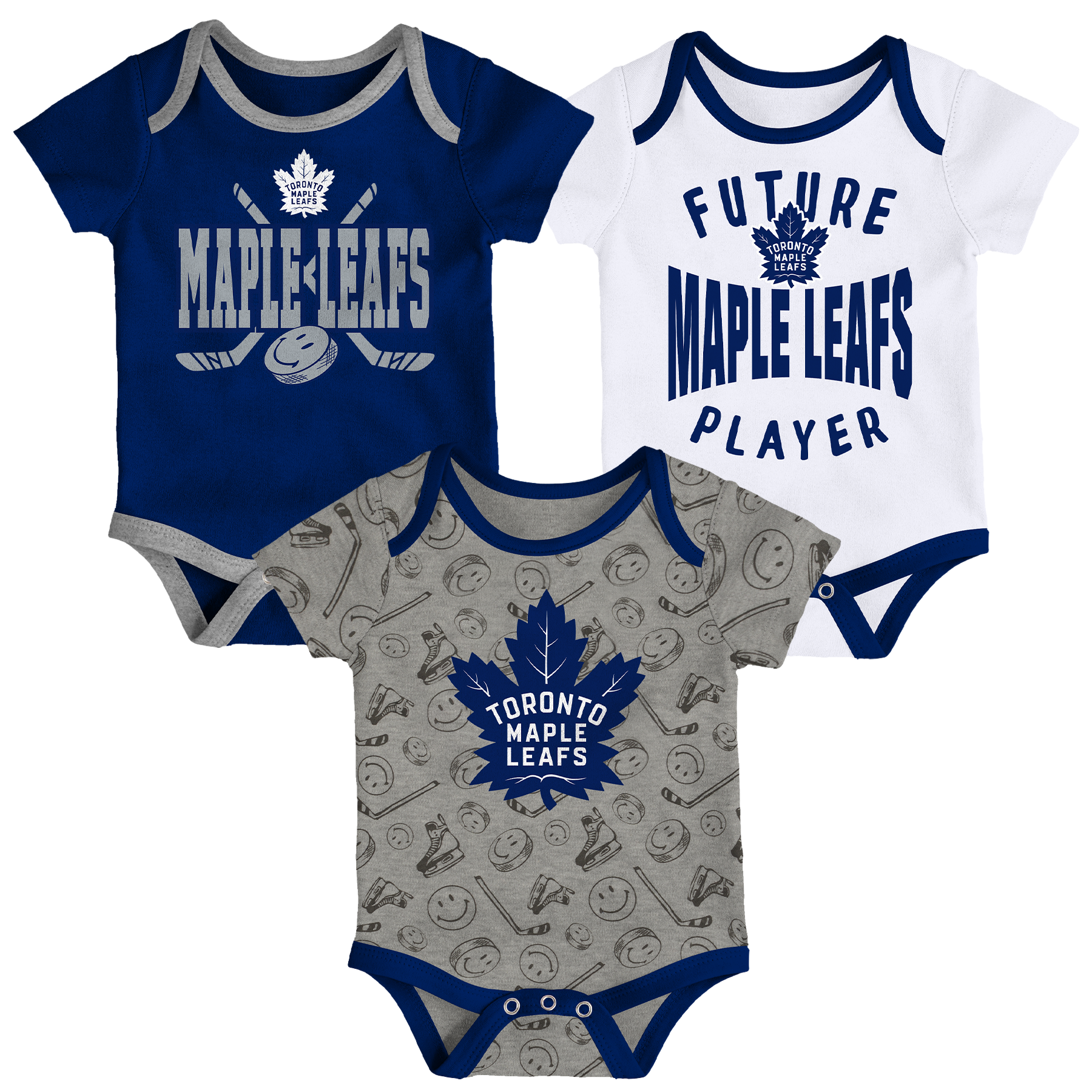 Maple Leafs Infant Full Strength Creeper Set