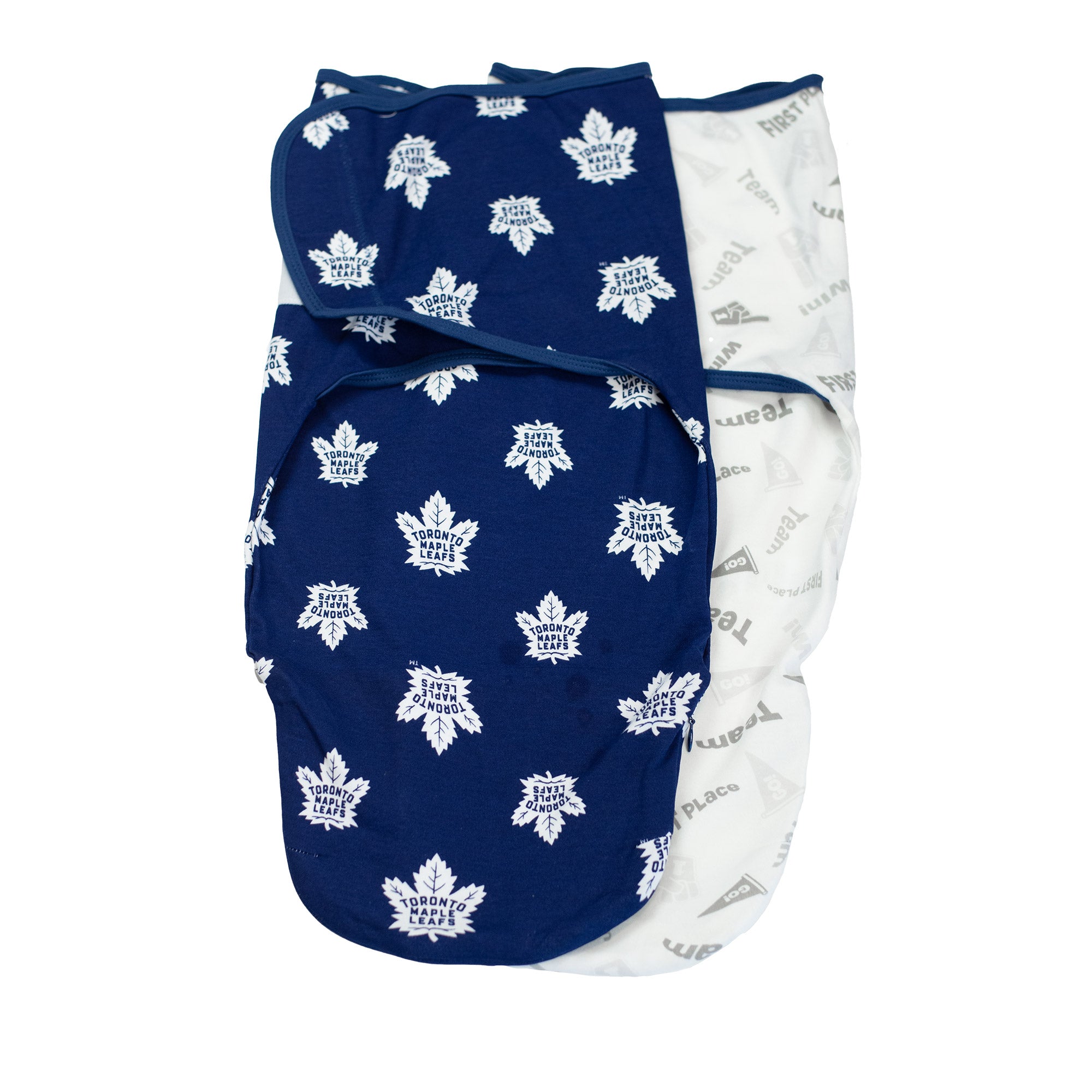 Maple Leafs NHL Infant Cocoon Swaddle 2 Pack