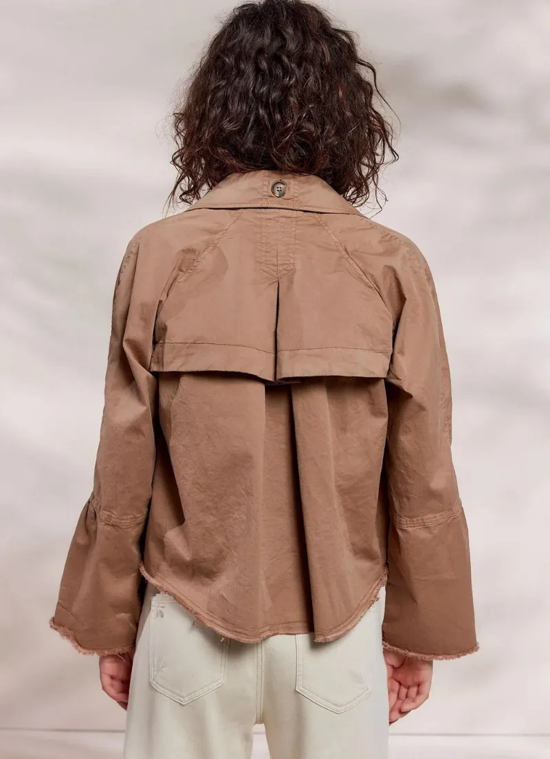 Marta Trench Coat Combat Twill