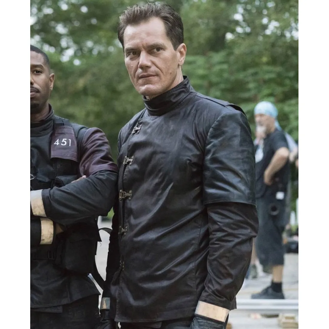 Michael Shannon Fahrenheit 451 Leather Jacket - Famous Jackets