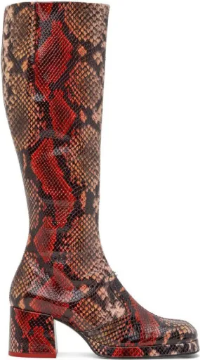 Miista Red Donna Boots