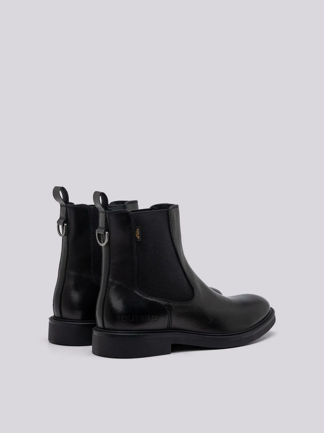 MILES LEATHER CHELSEA BOOTS