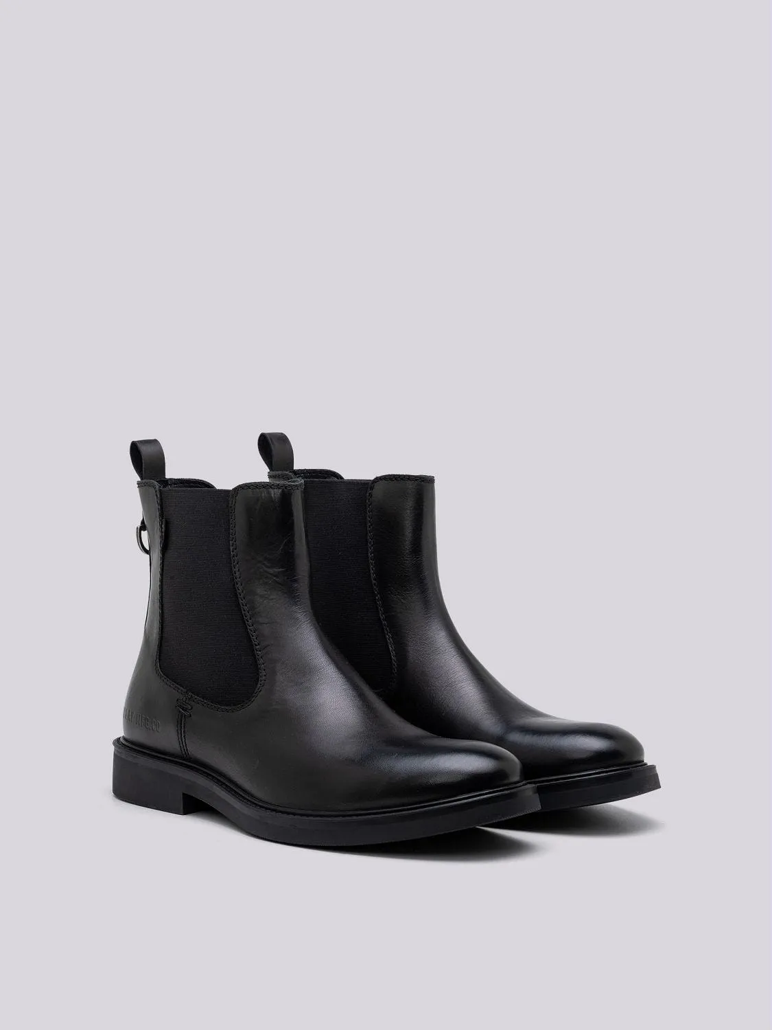 MILES LEATHER CHELSEA BOOTS